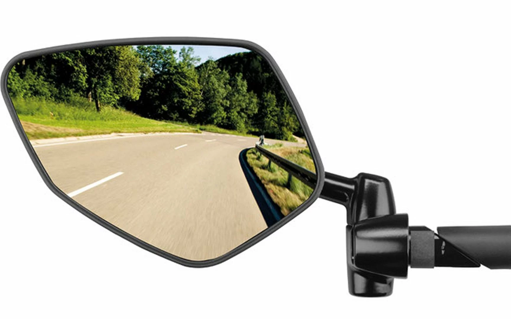 Bumm Spiegel Cycle-Star-E 5-eckig Mit Gelenk (913/712VLGE) Nur Für Lenkerende 14,5mm – Bild 2