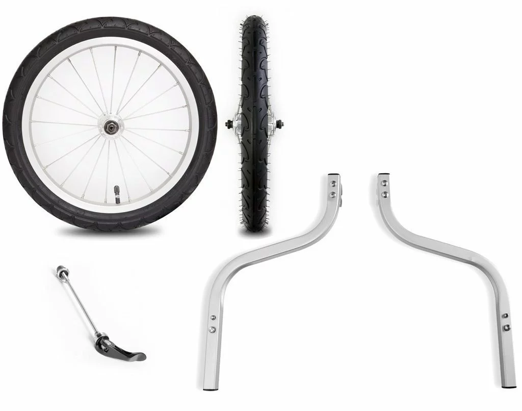 Thule Chariot Thule-Chariot Joggingset CTS 16 Zoll Mit Speichen Für Corsaire-2, Captain-2 Und Cabriolet – Bild 2