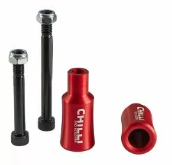 Chilli Pro Scooter Pegs Barrel Red