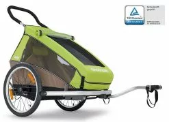 Croozer Kid For 1 Ab 2016 Mit Buggy- Und Joggerset Einsitzer Meadow Green