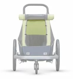 Croozer Sun Cover Kid For 2 Lemon Green Ab 2018