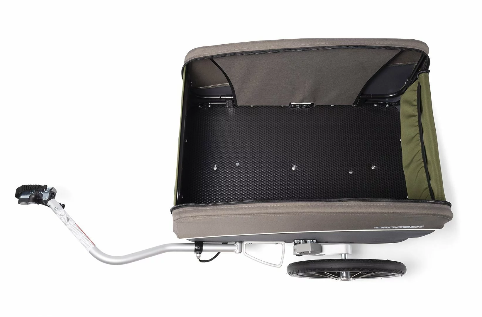 Croozer Cargo Tuure Olive-green Mit Airpad-Federung – Bild 4