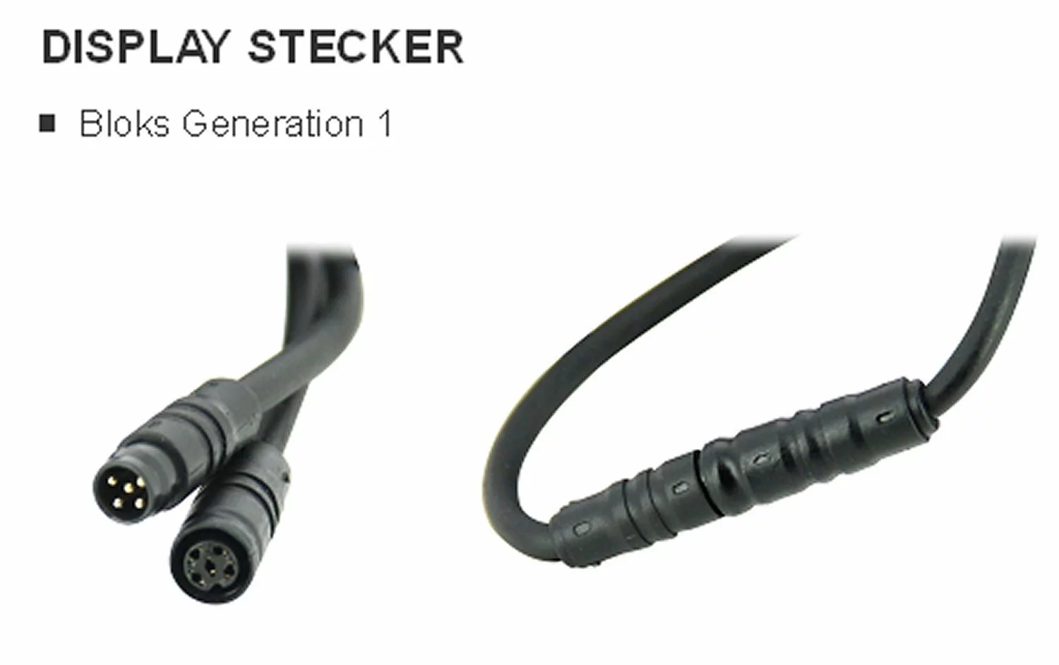 Brose Displaykabel Ab 2019 (mit Externer Wake-Leitung) Bloks Gen.1 M. Connect-C Anschl. Länge:1390mm – Bild 4