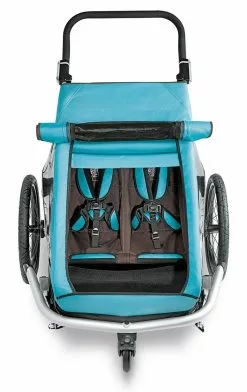 Croozer Sun Cover Kid Plus For 2 Sky Blue Bis 2017