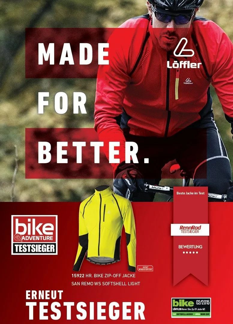 Loeffler Löffler San Remo Windstopper Softshell Light Zip-Off 15922 – Bild 6