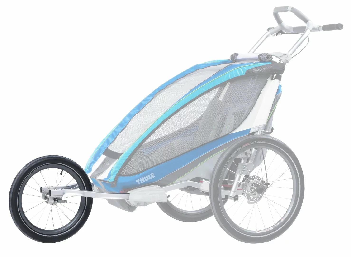 Thule Chariot Thule-Chariot Joggingset CTS 16 Zoll Mit Speichen Für CX1 Ab 2013