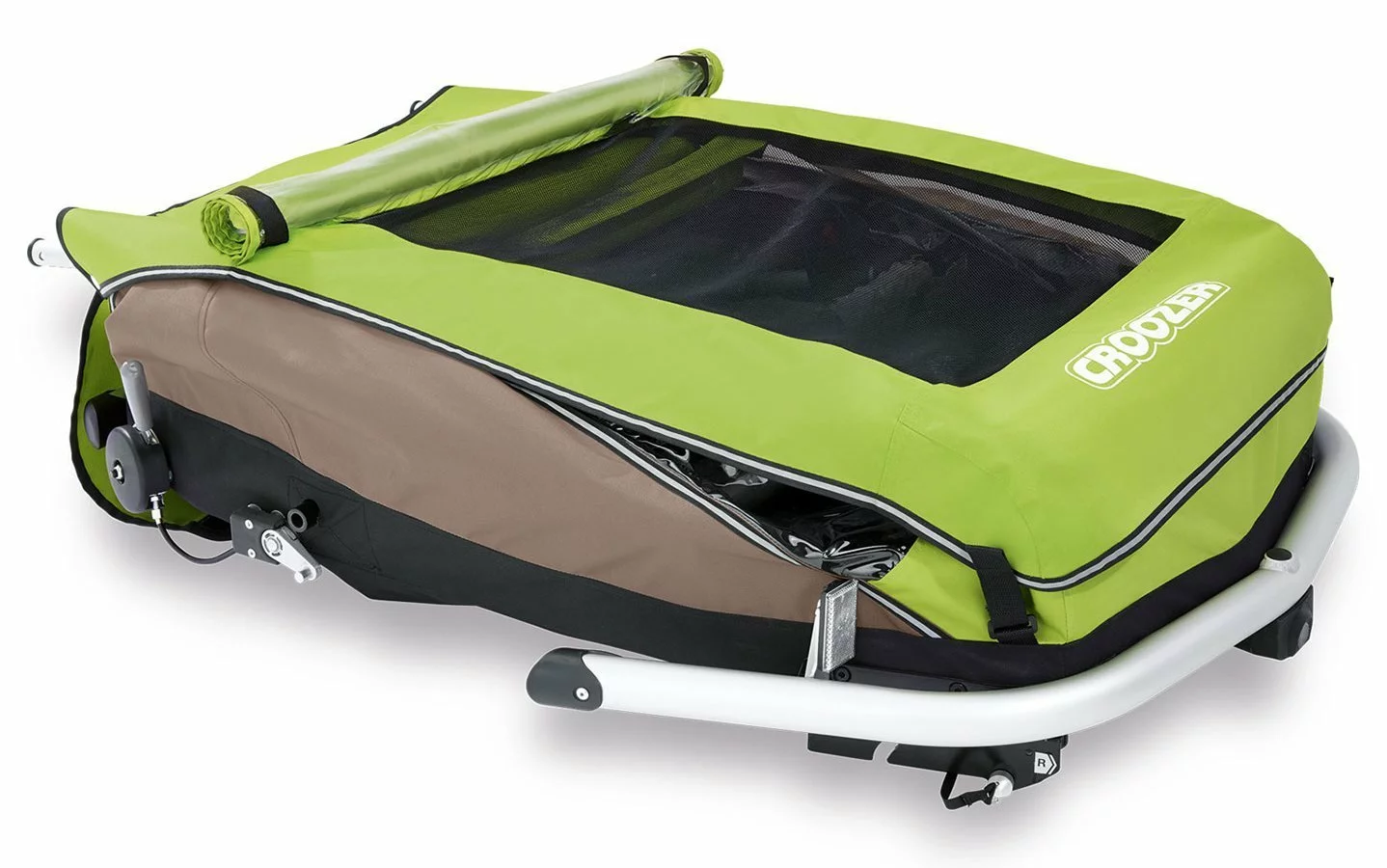 Croozer Kid For 2 Ab 2016 Mit Buggy- Und Joggerset Zweisitzer Meadow Green *** – Bild 7